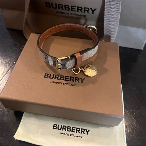 burberry collar dog|designer dog collars burberry.